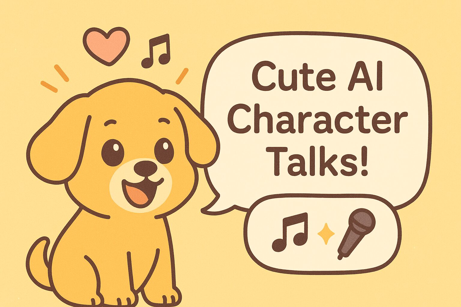 Cute AI Character Talks!