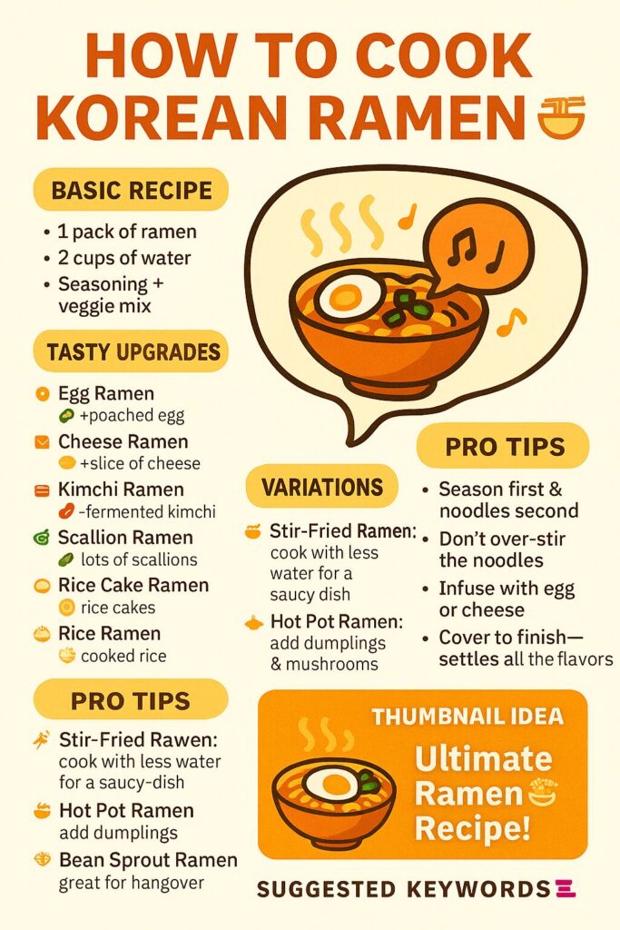 How to Cook Korean Ramen Perfectly 2 image