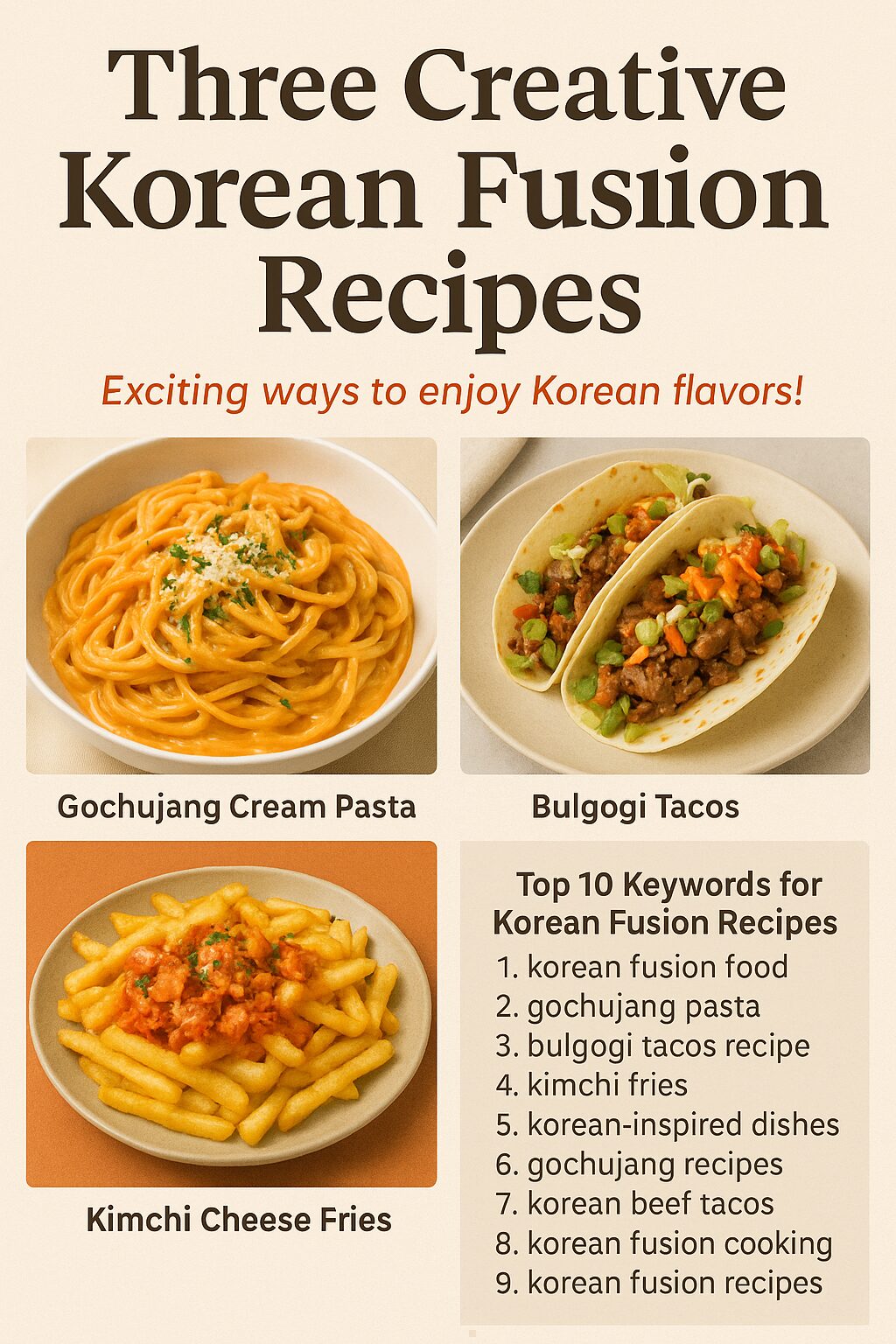 korean fusion food